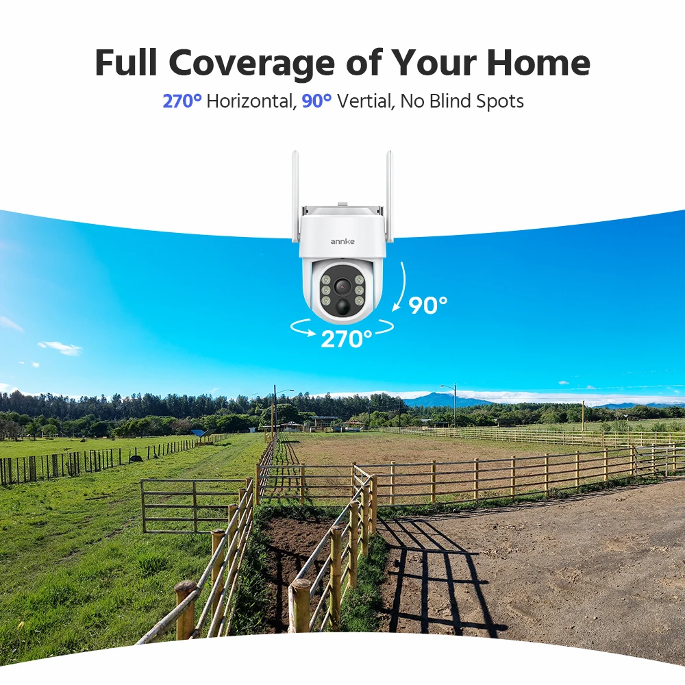 ANNKE 4MP Solar Battery Powered Security Camera - Image 4